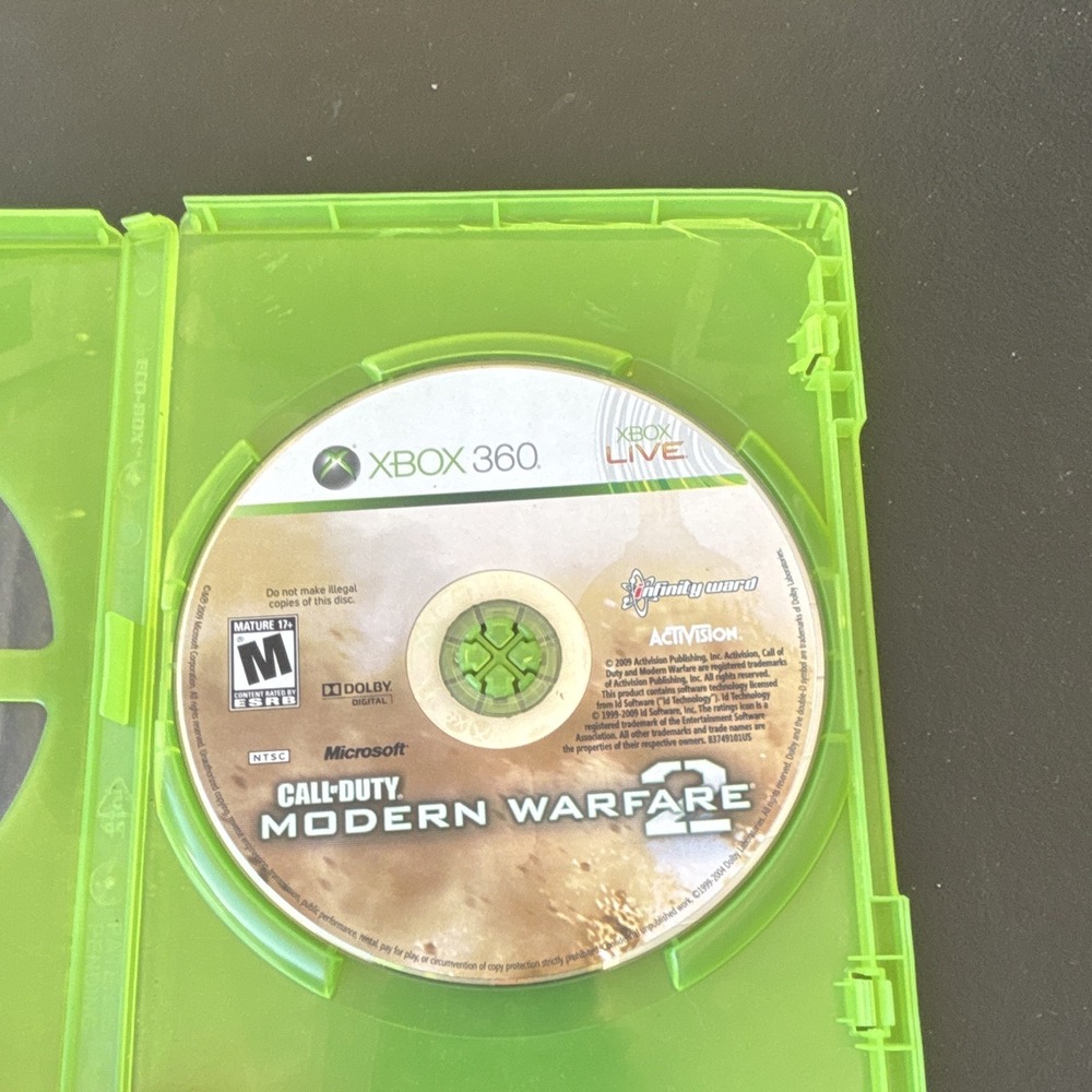 Activision Call of Duty: Modern Warfare 2 Xbox 360 M 2009 NTSC-U/C Xbox Live
